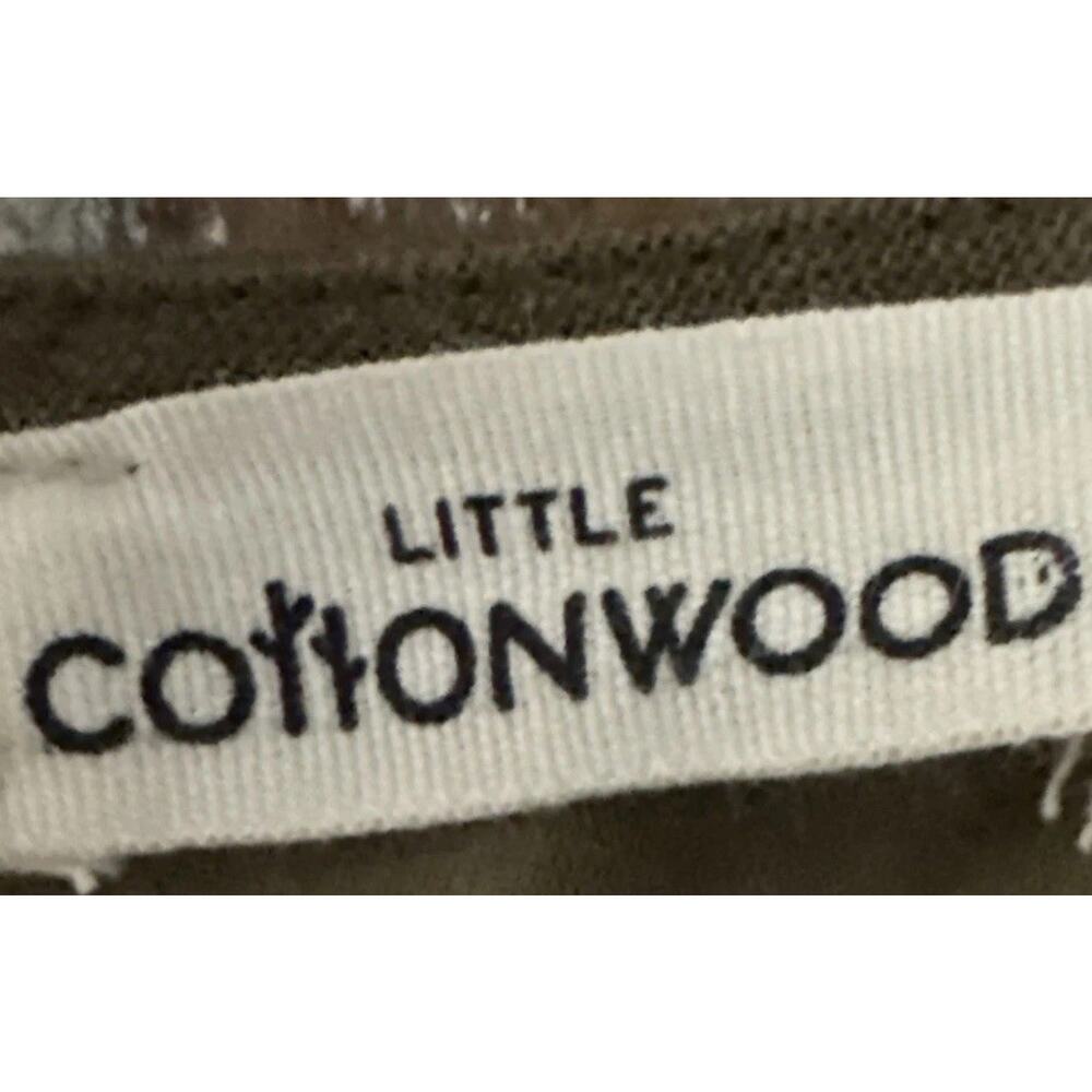 Little Cottonwood 100% LINEN Large Maxi Dress W Pockets Cottage NWT - Picture 5 of 13